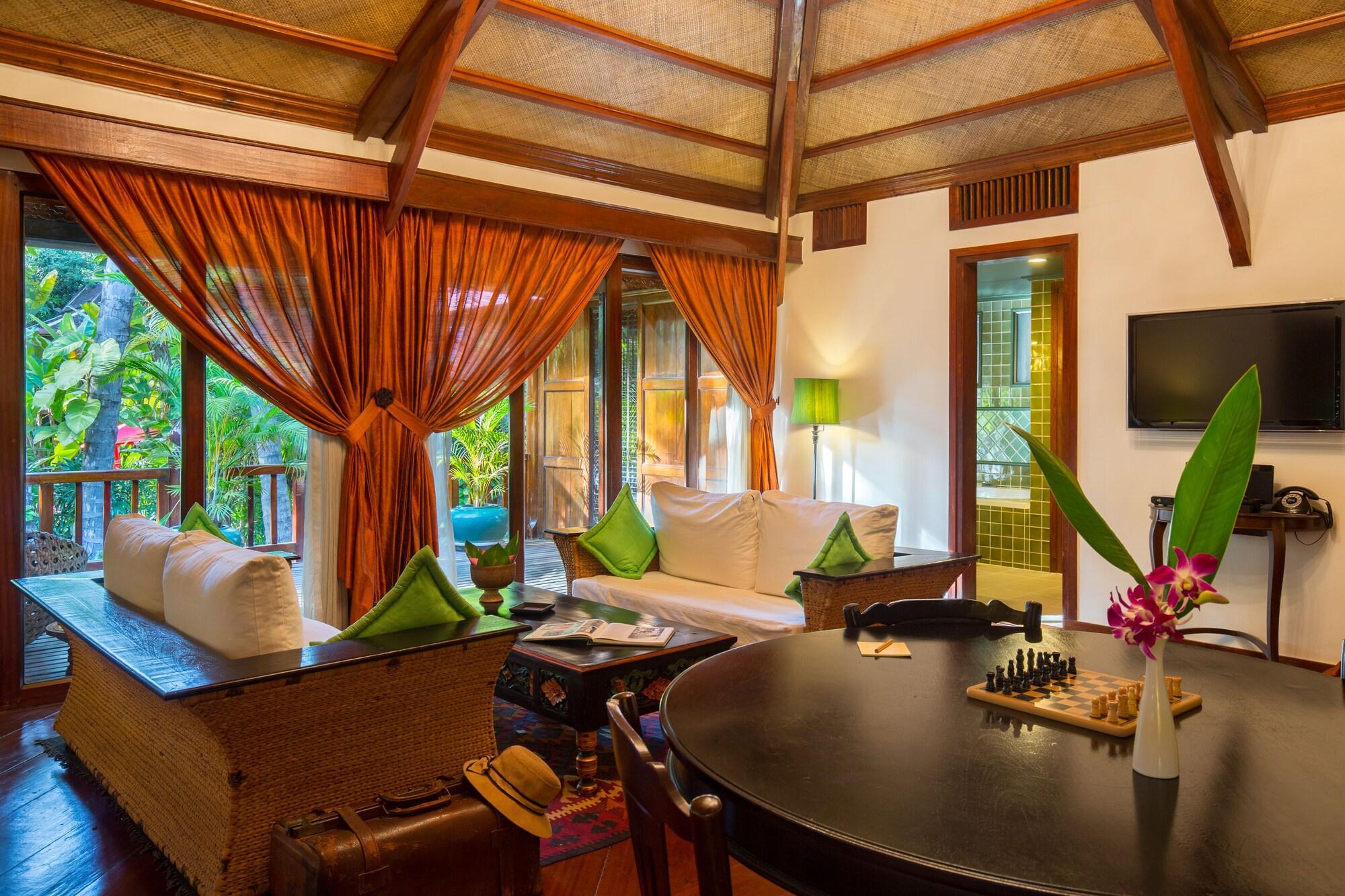 סיאם ריפ Angkor Village Hotel - Small Luxury Hotels Of The World מראה חיצוני תמונה The interior of a villa at the resort
