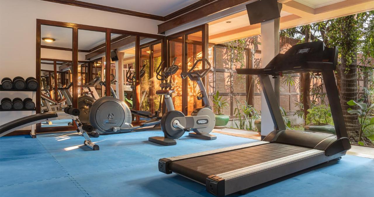 סיאם ריפ Angkor Village Hotel - Small Luxury Hotels Of The World מראה חיצוני תמונה The gym at the Taj Bengal