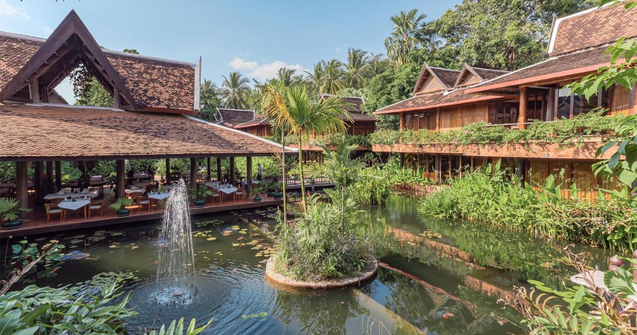 סיאם ריפ Angkor Village Hotel - Small Luxury Hotels Of The World מראה חיצוני תמונה The resort's main restaurant