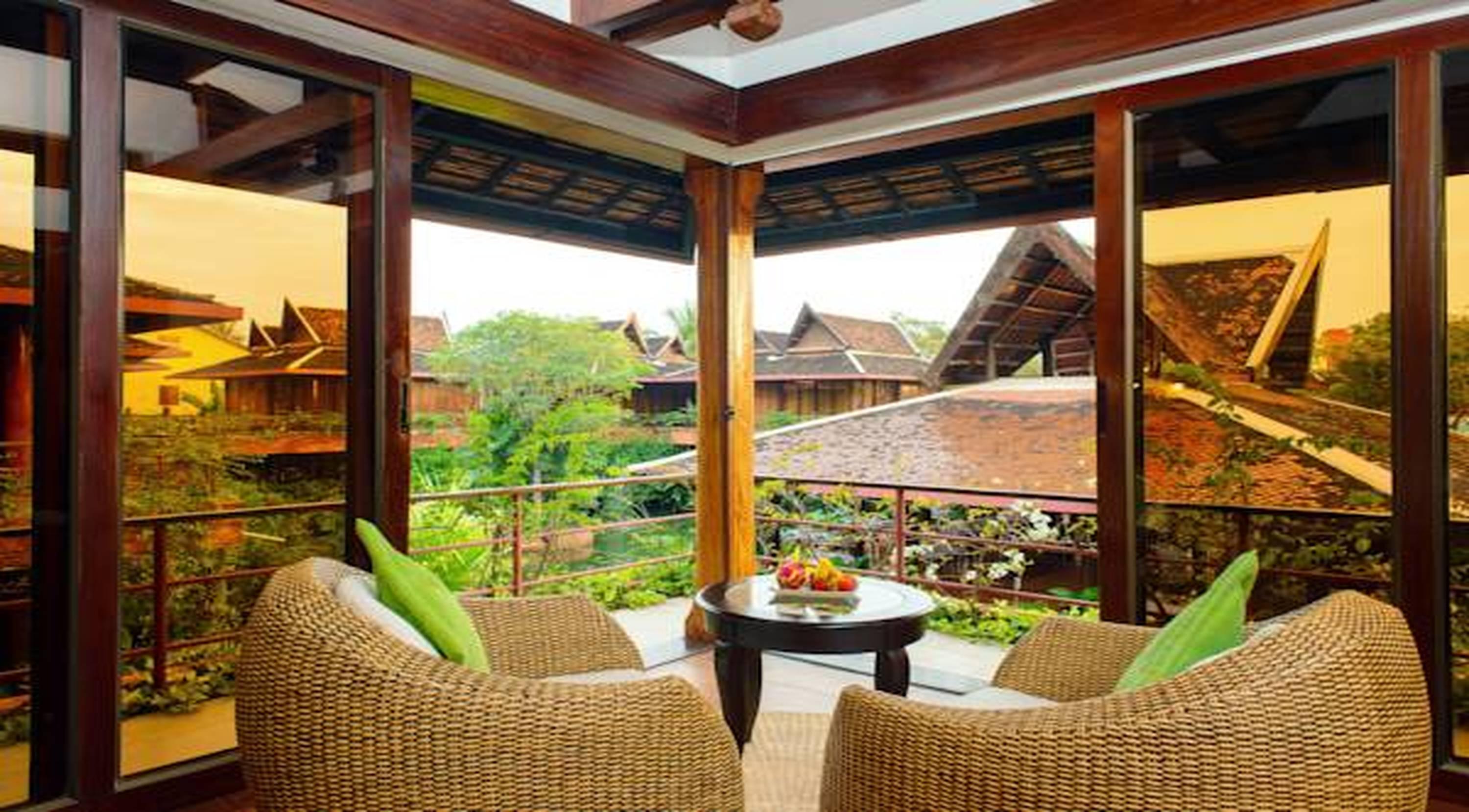סיאם ריפ Angkor Village Hotel - Small Luxury Hotels Of The World מראה חיצוני תמונה A view from a suite at the resort