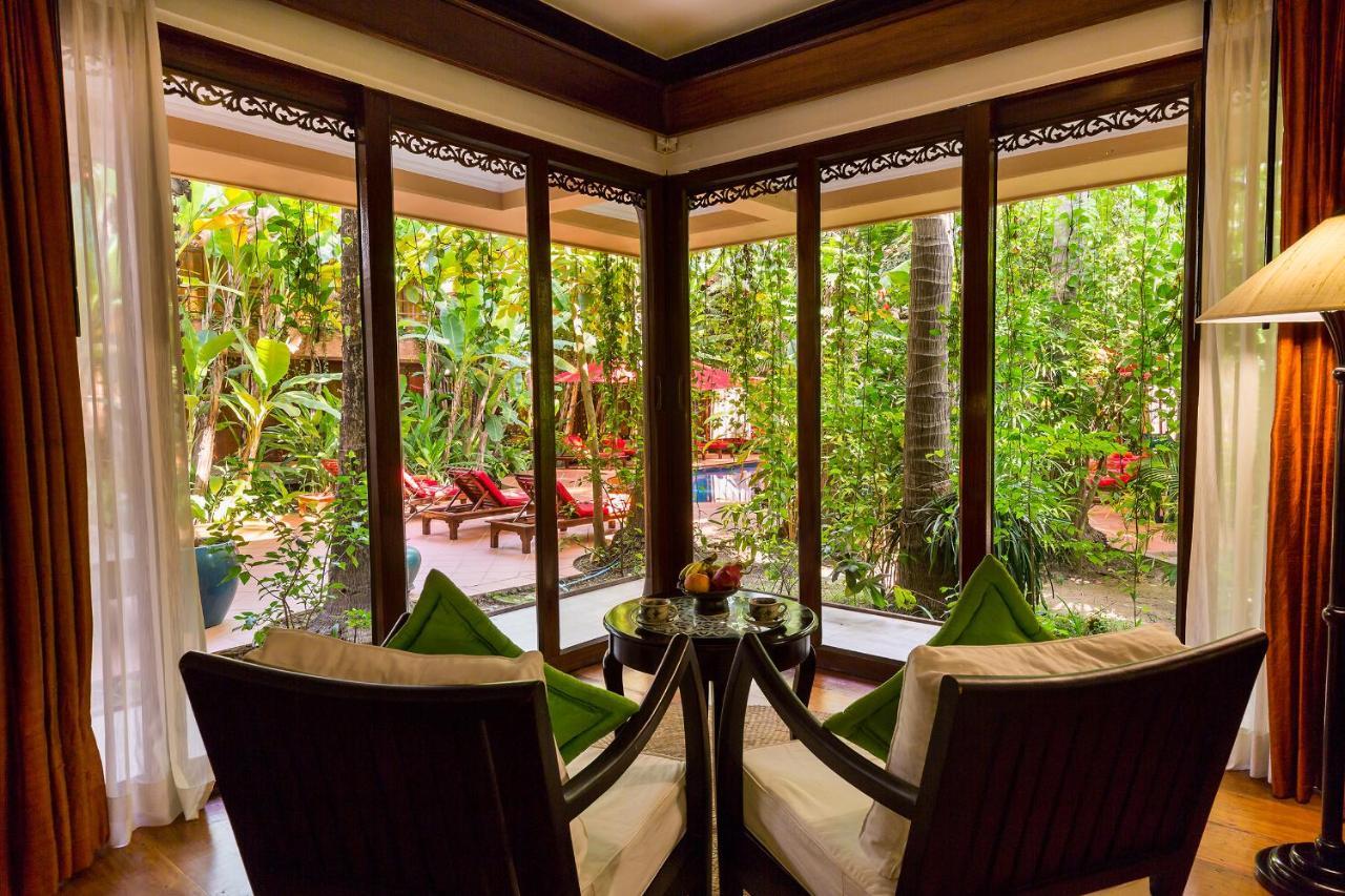 סיאם ריפ Angkor Village Hotel - Small Luxury Hotels Of The World מראה חיצוני תמונה Living room at the Residence